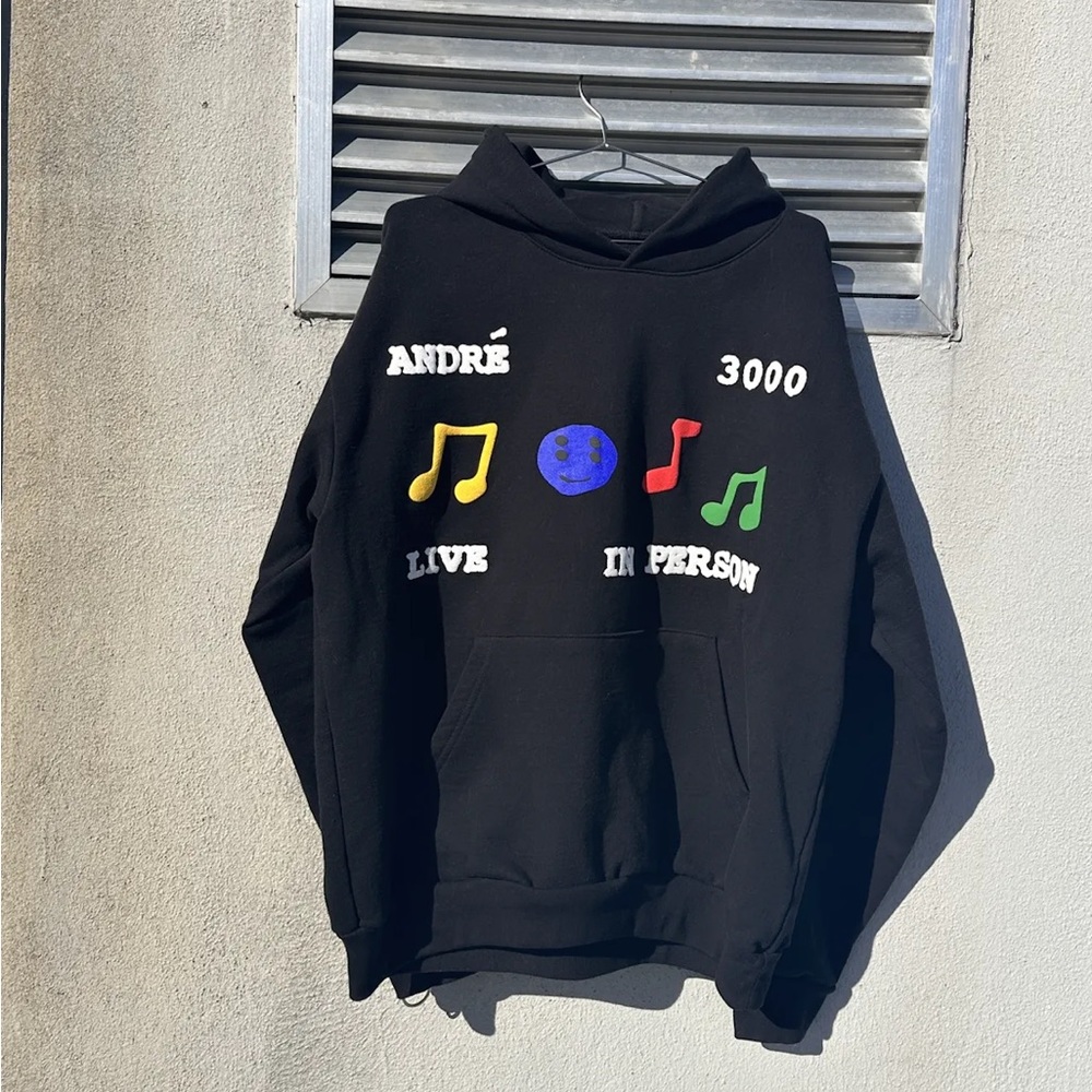 New blue sun andre 3000 tour hoodie